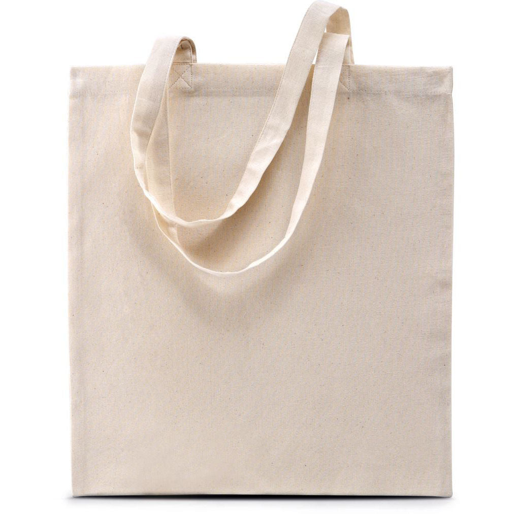 Borsa di cotone con manico lungo