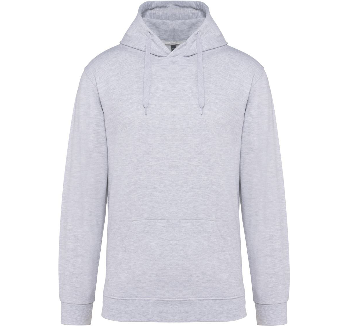 Felpa senza zip con cappuccio