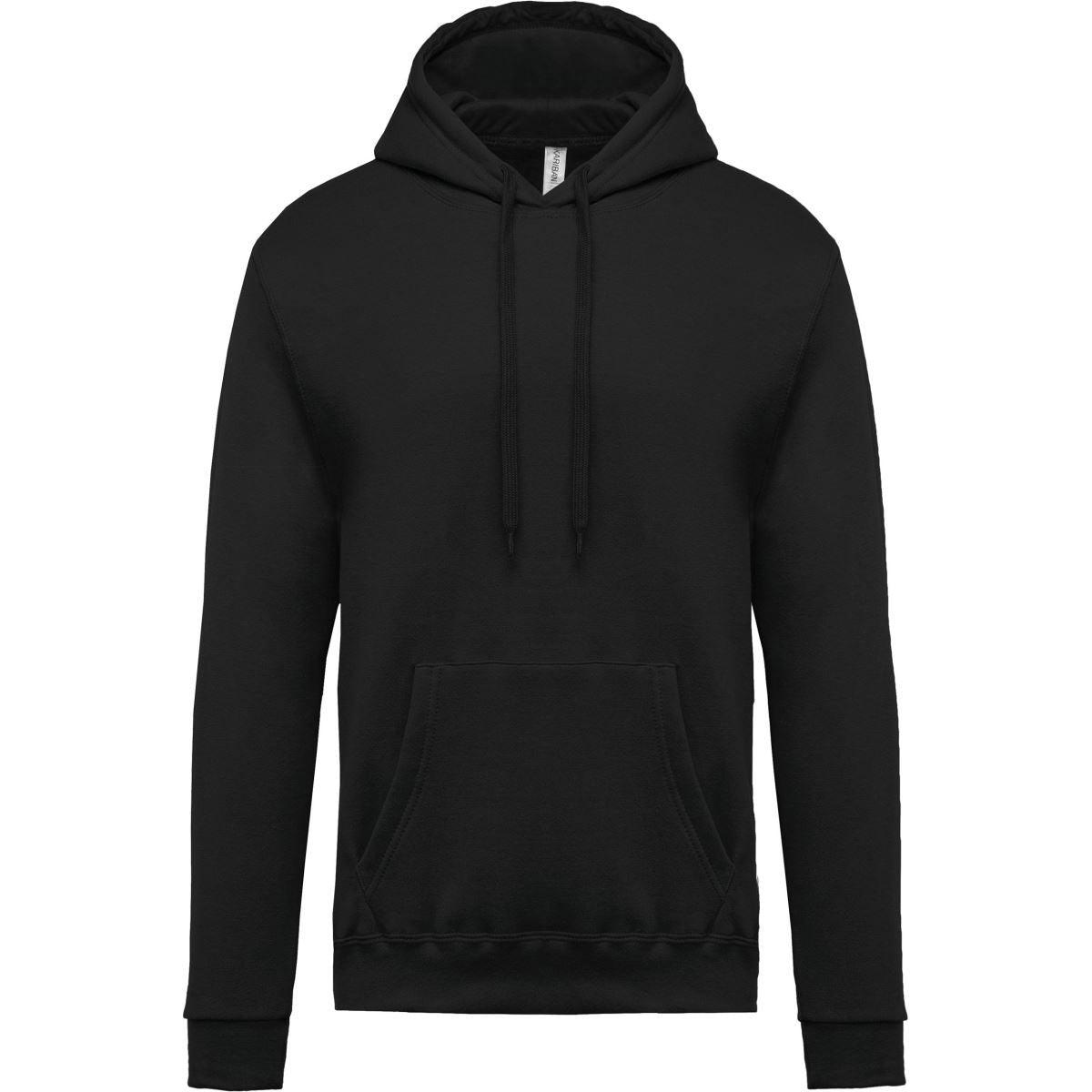 Felpa senza zip con cappuccio