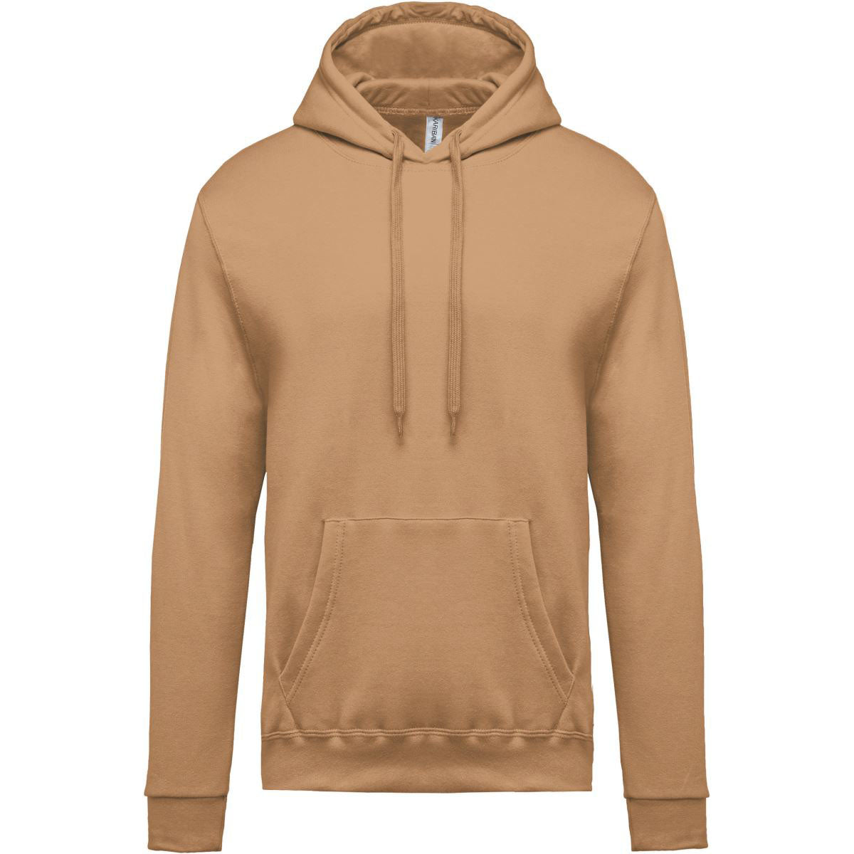 Felpa senza zip con cappuccio