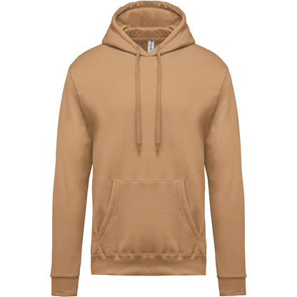 Felpa senza zip con cappuccio