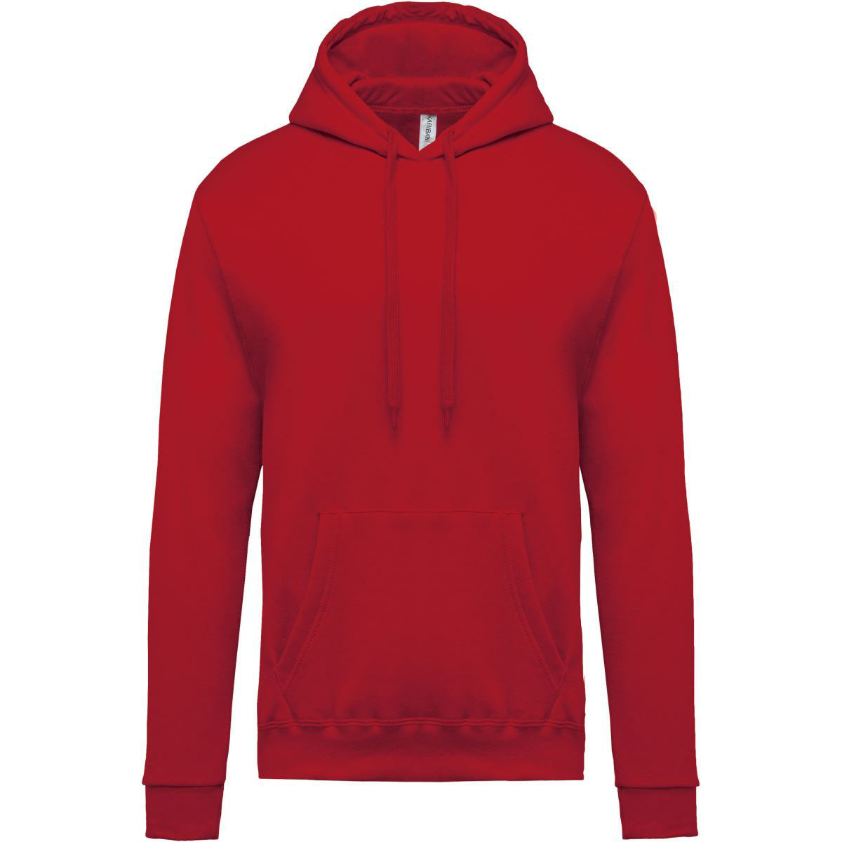 Felpa senza zip con cappuccio