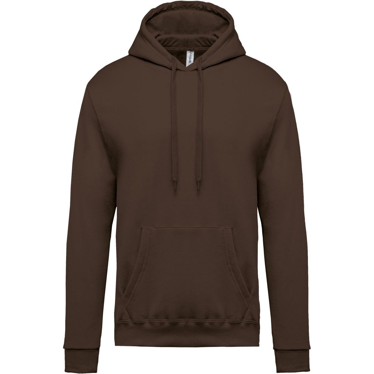 Felpa senza zip con cappuccio
