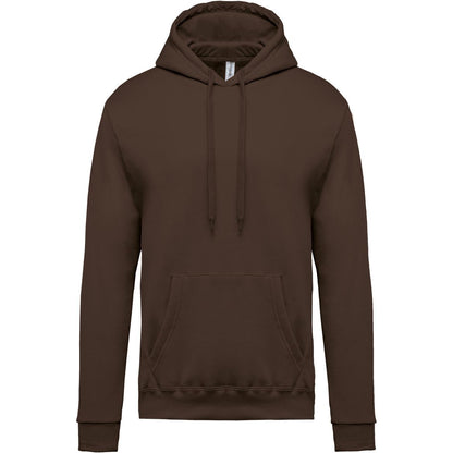 Felpa senza zip con cappuccio