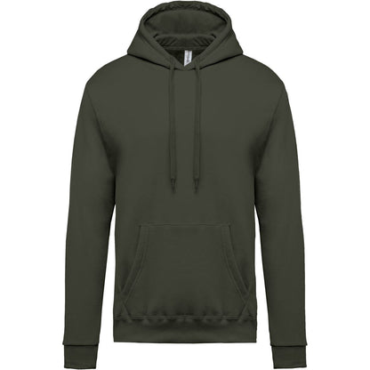 Felpa senza zip con cappuccio