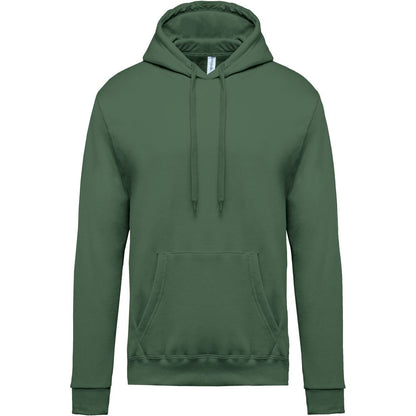 Felpa senza zip con cappuccio