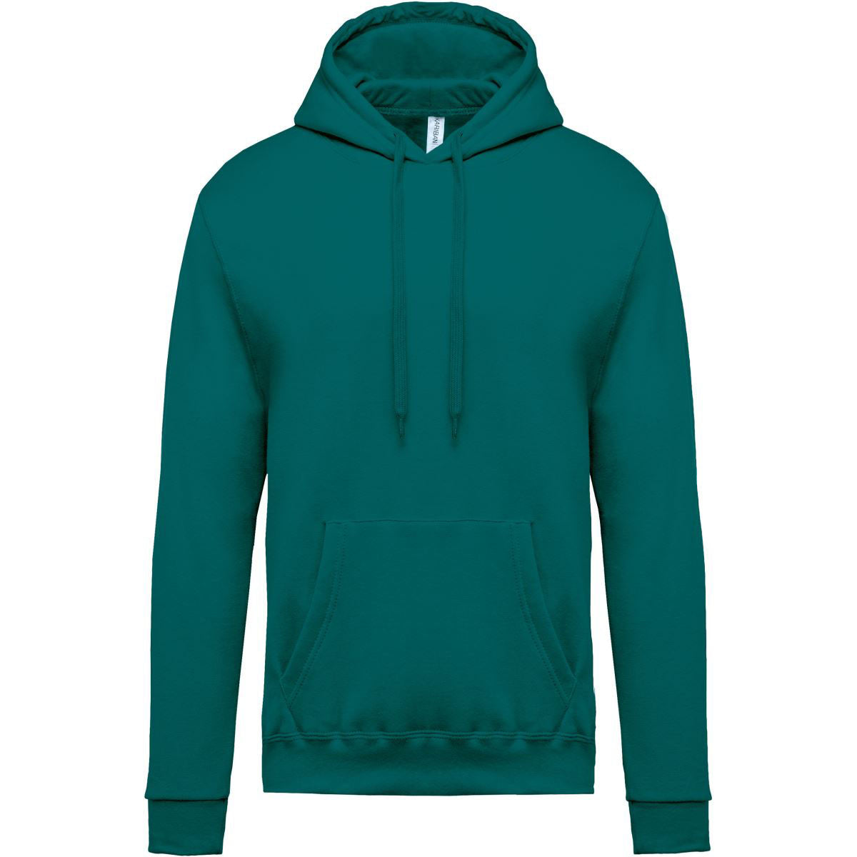 Felpa senza zip con cappuccio