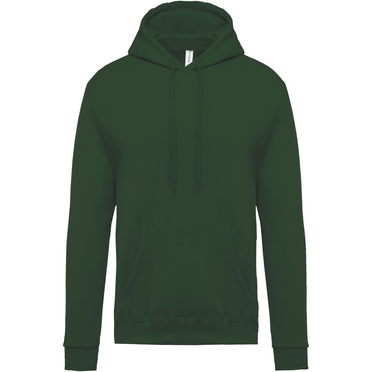 Felpa senza zip con cappuccio