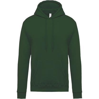 Felpa senza zip con cappuccio