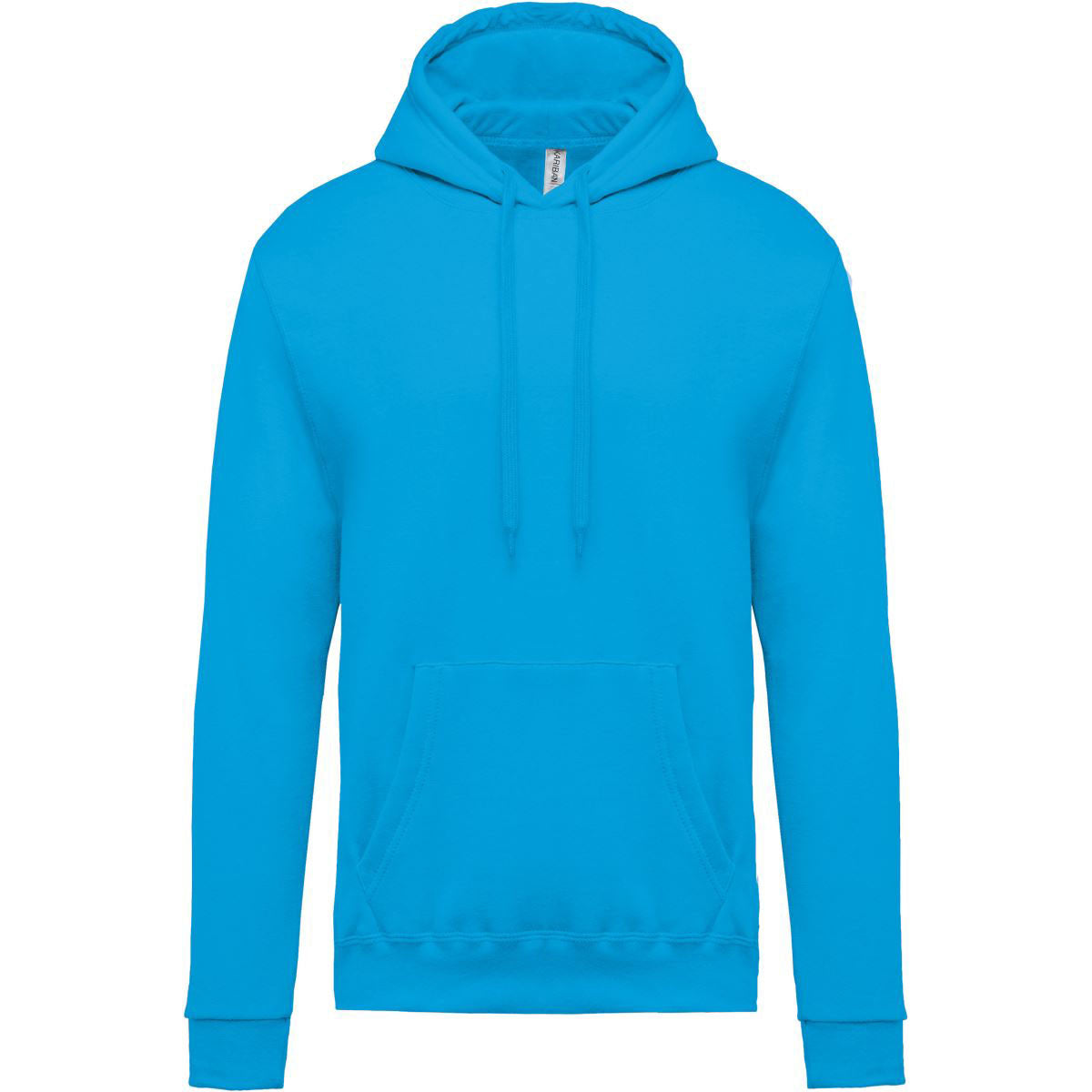 Felpa senza zip con cappuccio