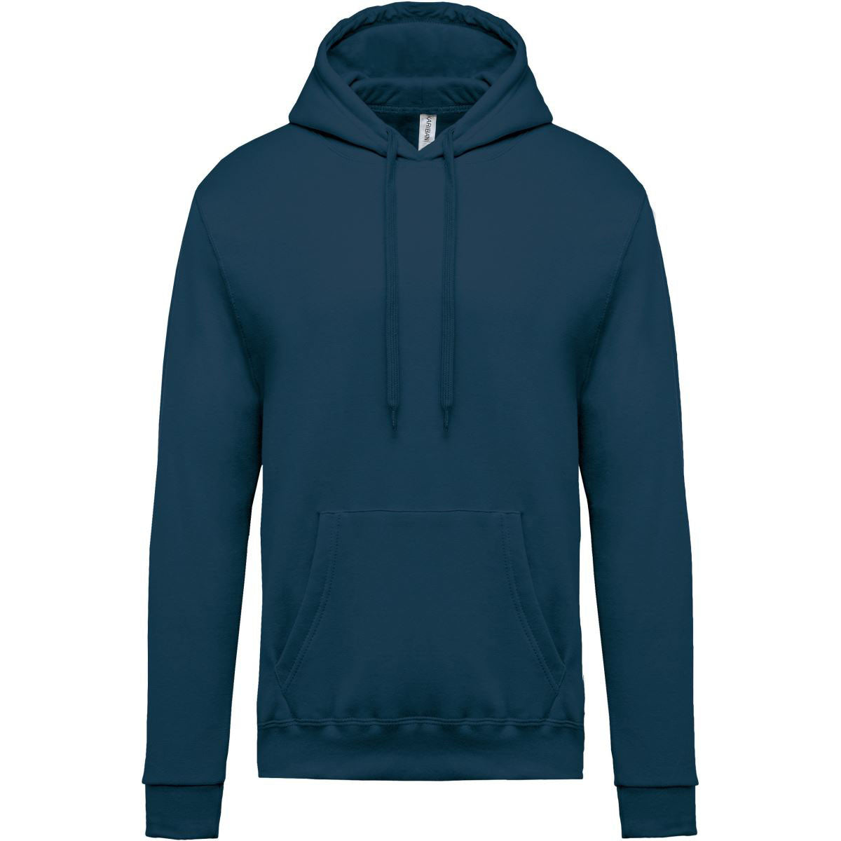 Felpa senza zip con cappuccio