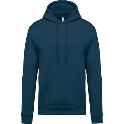 Felpa senza zip con cappuccio