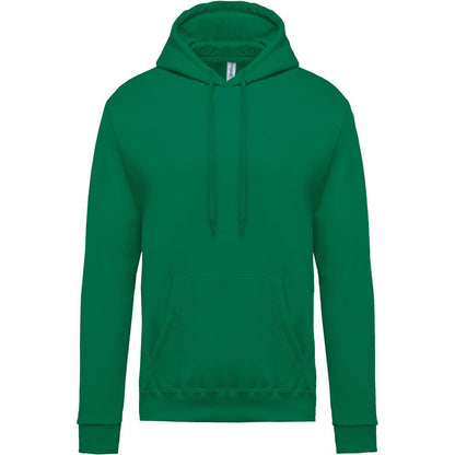 Felpa senza zip con cappuccio