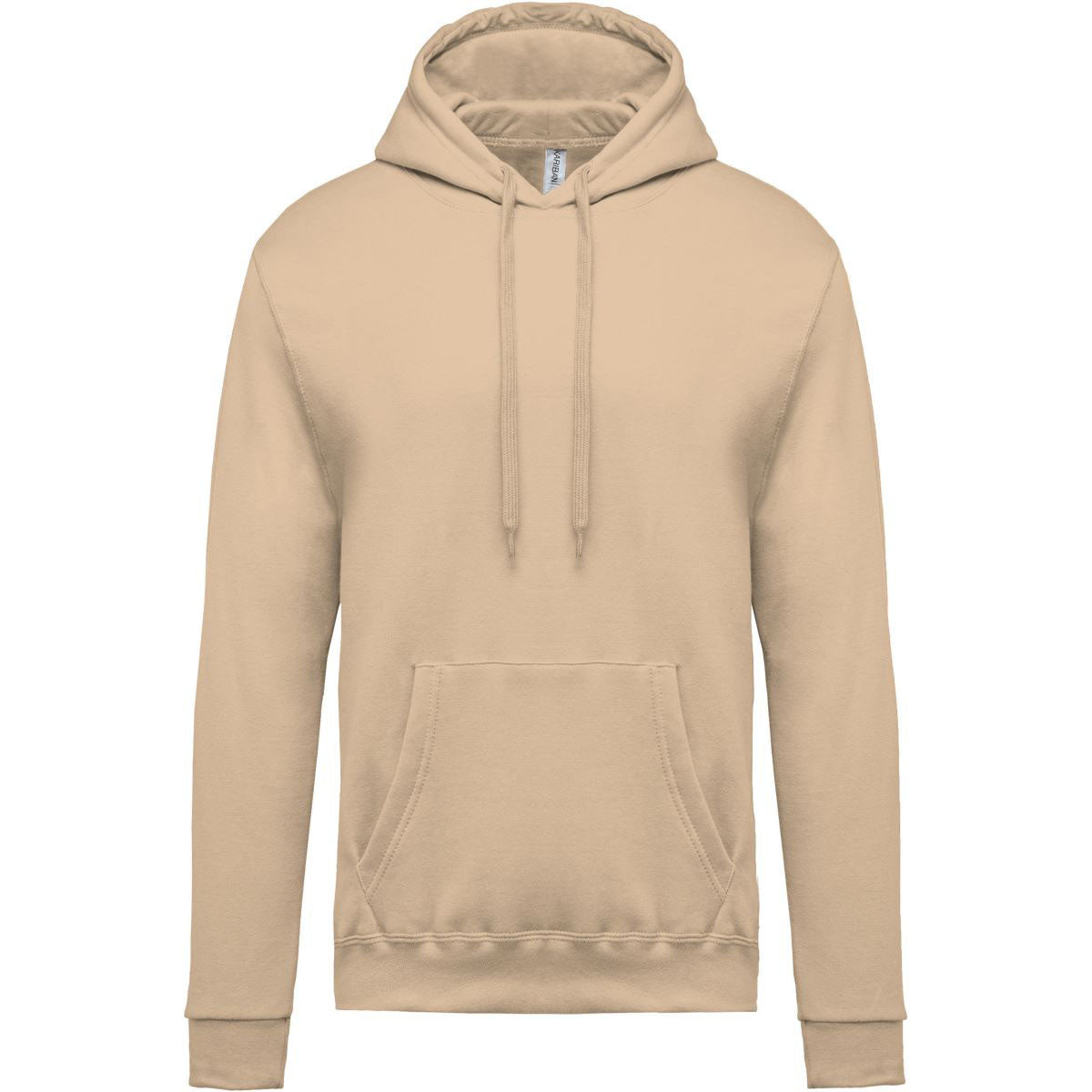 Felpa senza zip con cappuccio