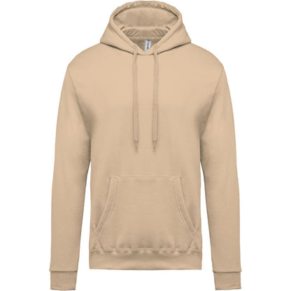 Felpa senza zip con cappuccio