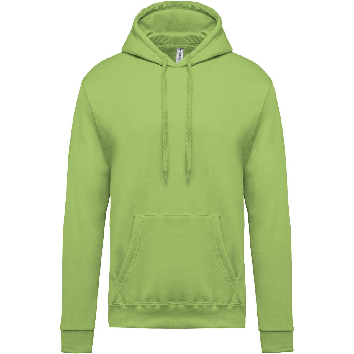 Felpa senza zip con cappuccio