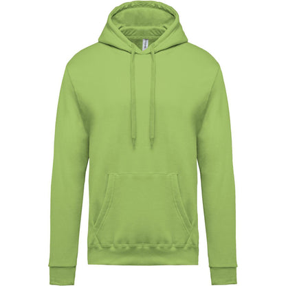 Felpa senza zip con cappuccio