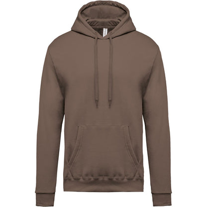 Felpa senza zip con cappuccio