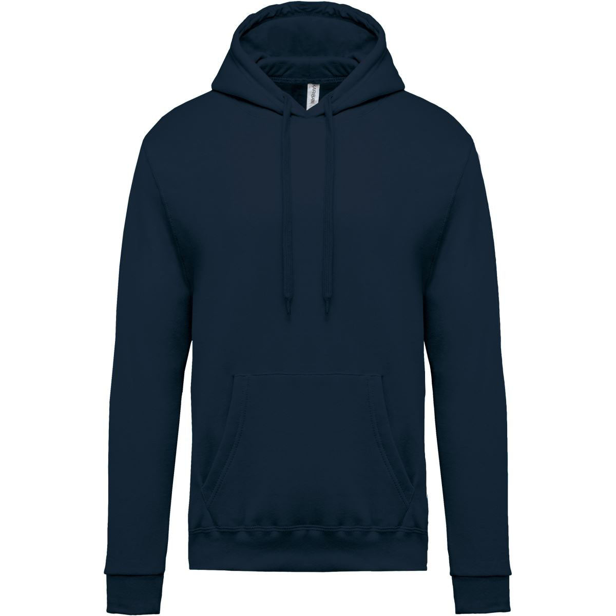 Felpa senza zip con cappuccio
