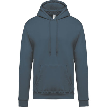 Felpa senza zip con cappuccio