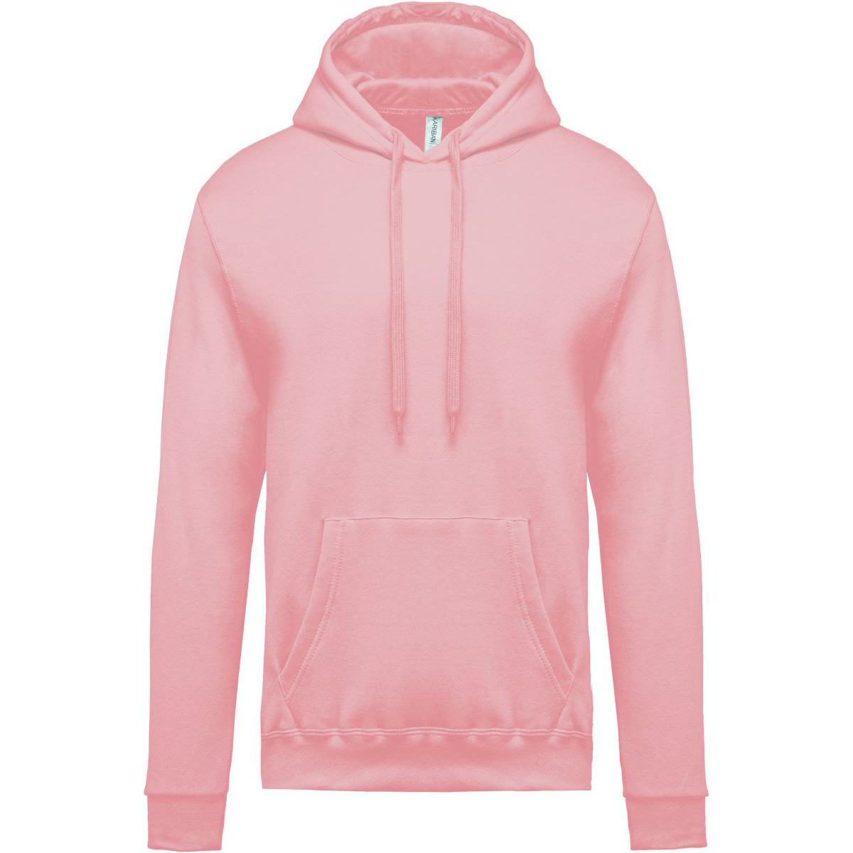 Felpa senza zip con cappuccio