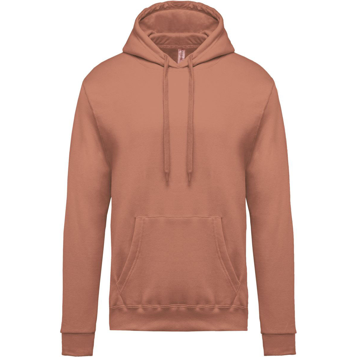 Felpa senza zip con cappuccio
