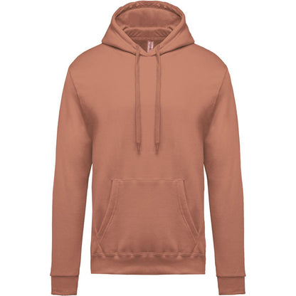 Felpa senza zip con cappuccio