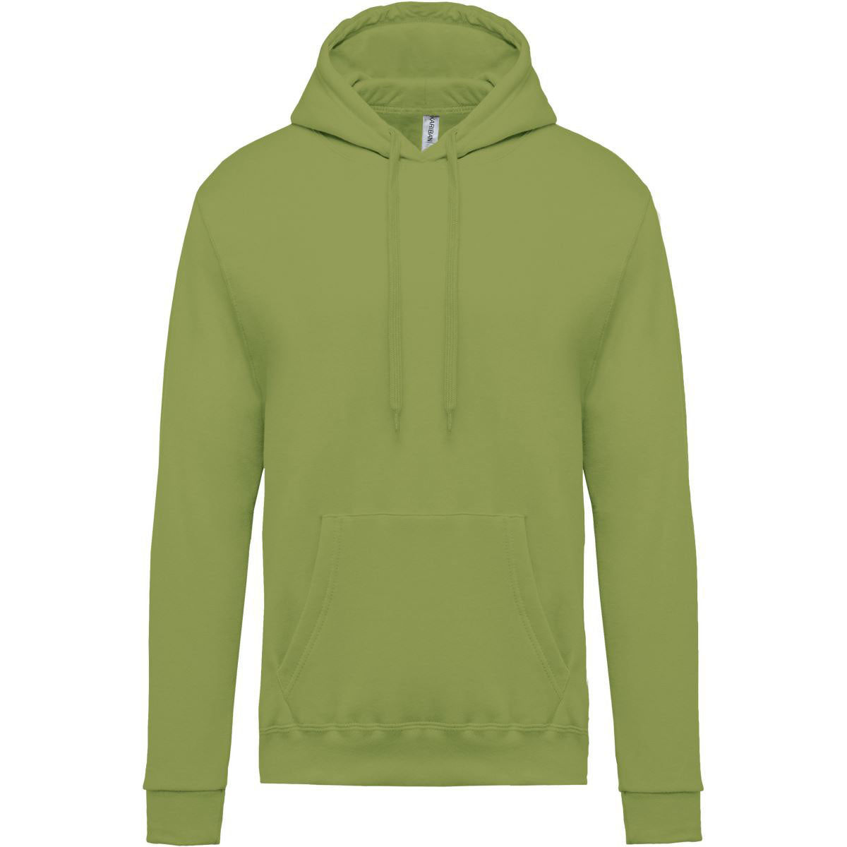 Felpa senza zip con cappuccio