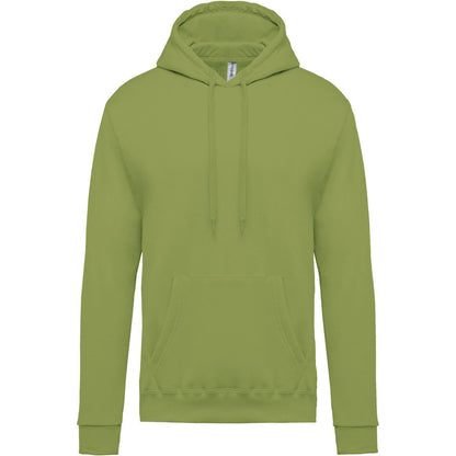 Felpa senza zip con cappuccio