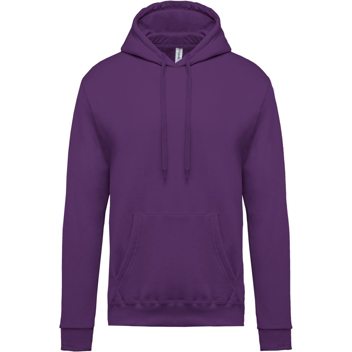 Felpa senza zip con cappuccio