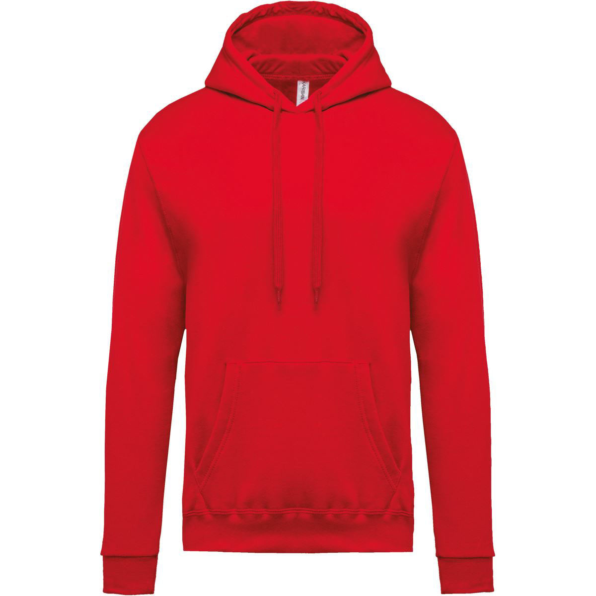 Felpa senza zip con cappuccio
