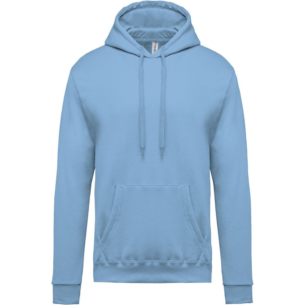 Felpa senza zip con cappuccio