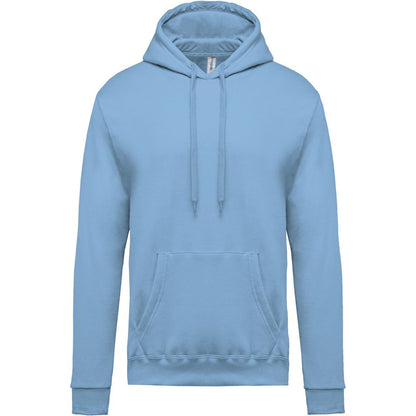 Felpa senza zip con cappuccio