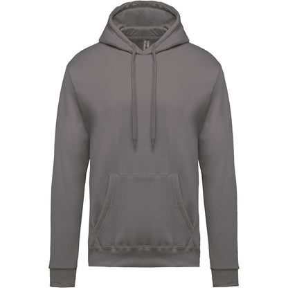 Felpa senza zip con cappuccio