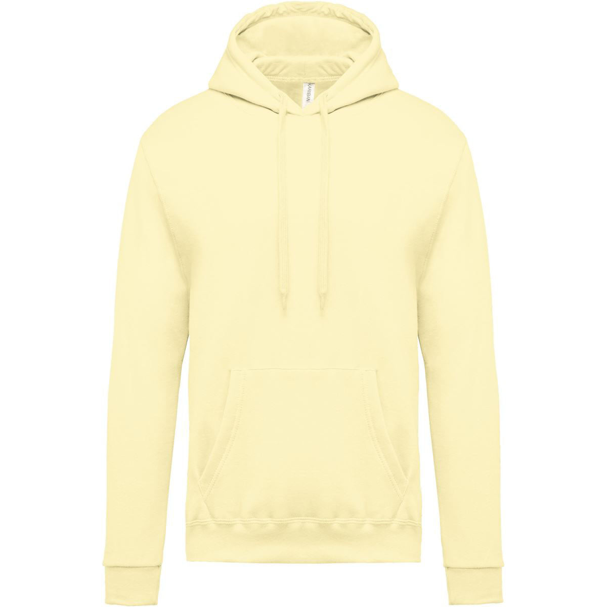 Felpa senza zip con cappuccio