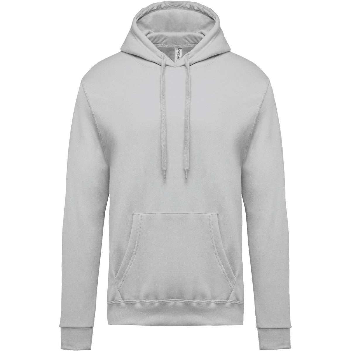 Felpa senza zip con cappuccio