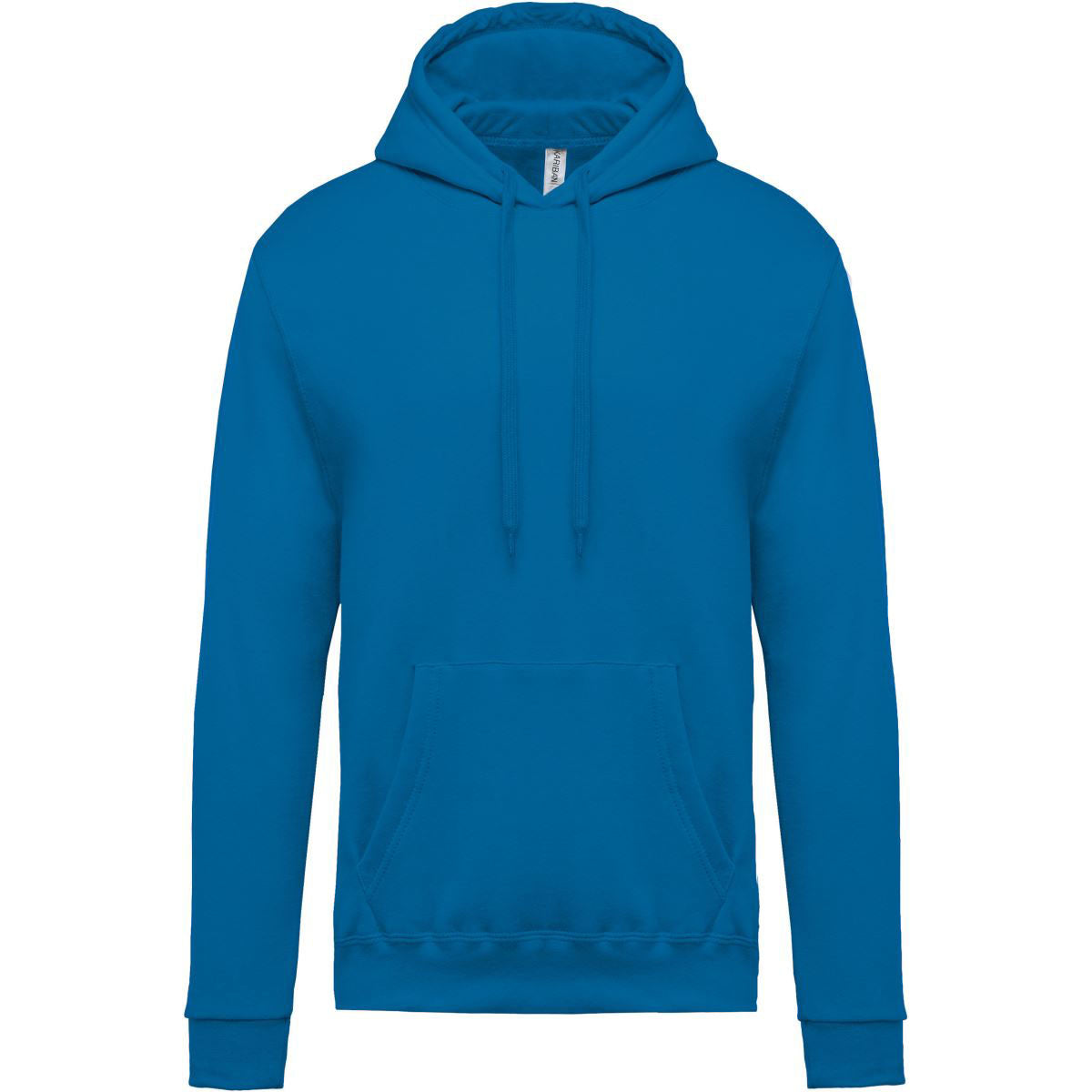 Felpa senza zip con cappuccio