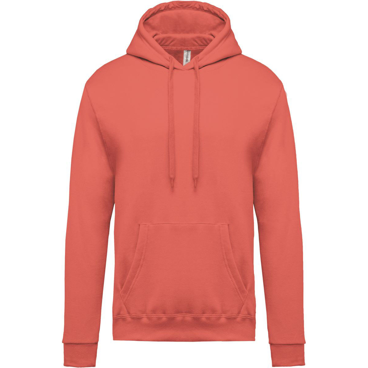 Felpa senza zip con cappuccio