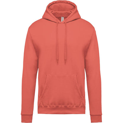 Felpa senza zip con cappuccio