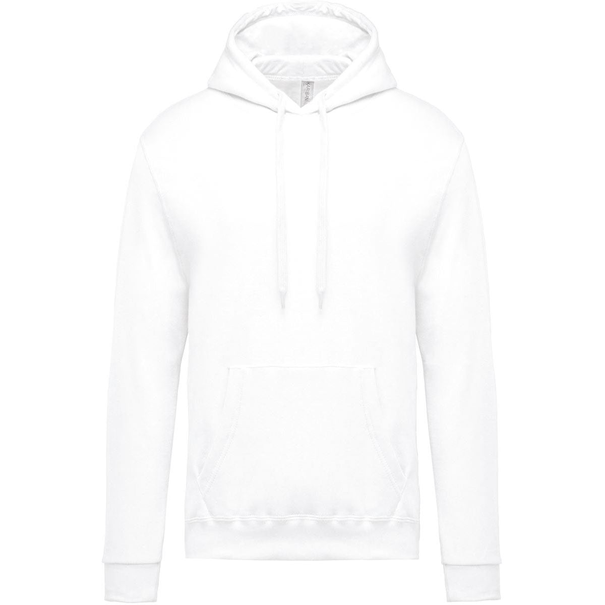 Felpa senza zip con cappuccio