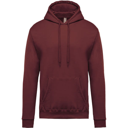 Felpa senza zip con cappuccio